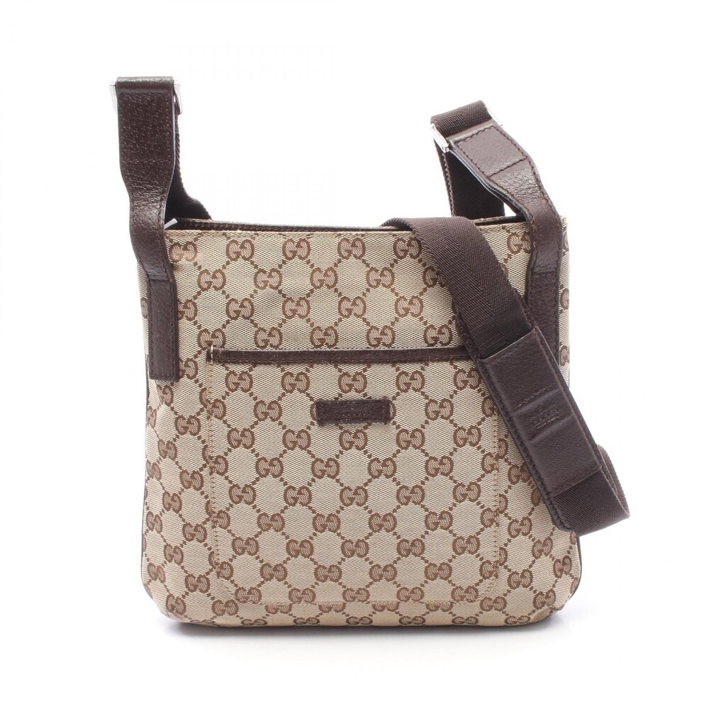 Gucci Gg Canvas Shoulder Crossbody Bag #297144G58B
